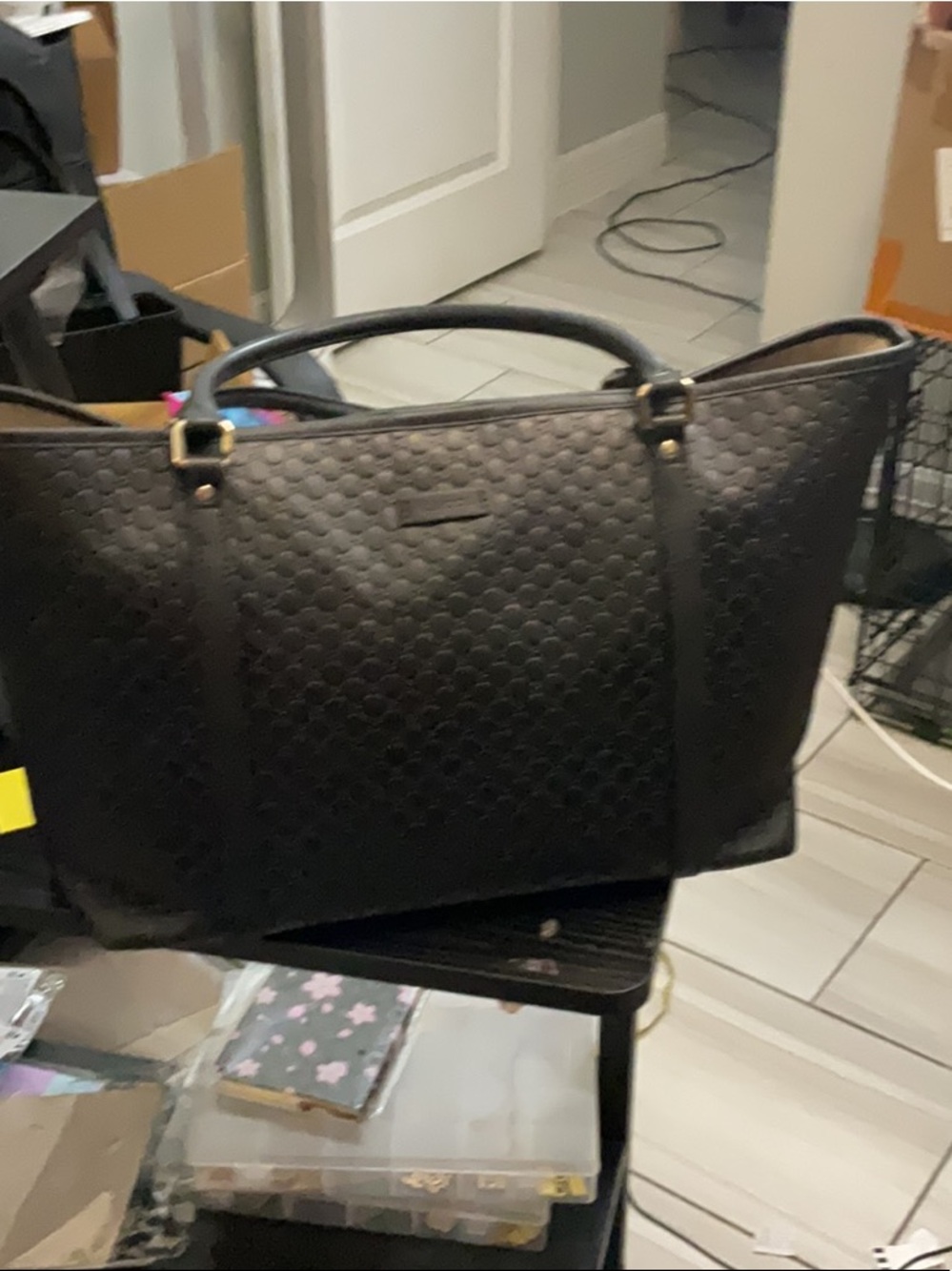 Gucci Blk Tote